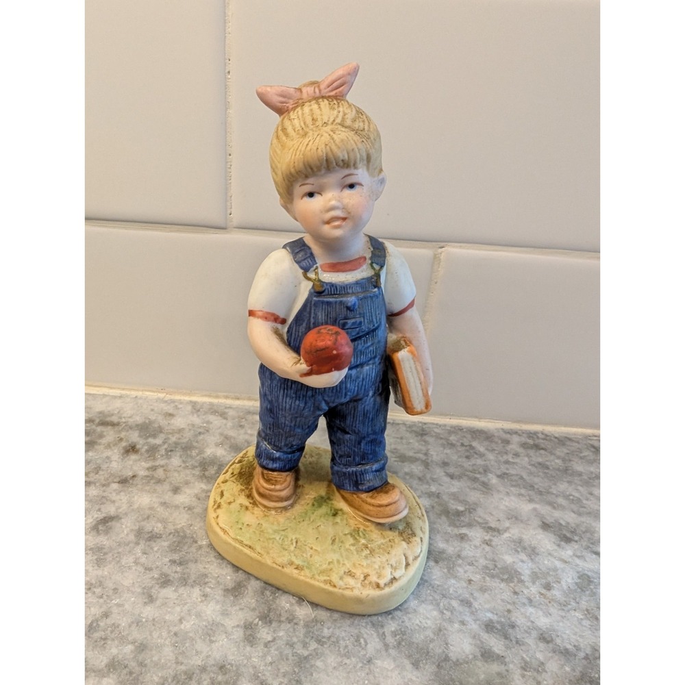1985 Home Interiors Homco Denim Days Figurine